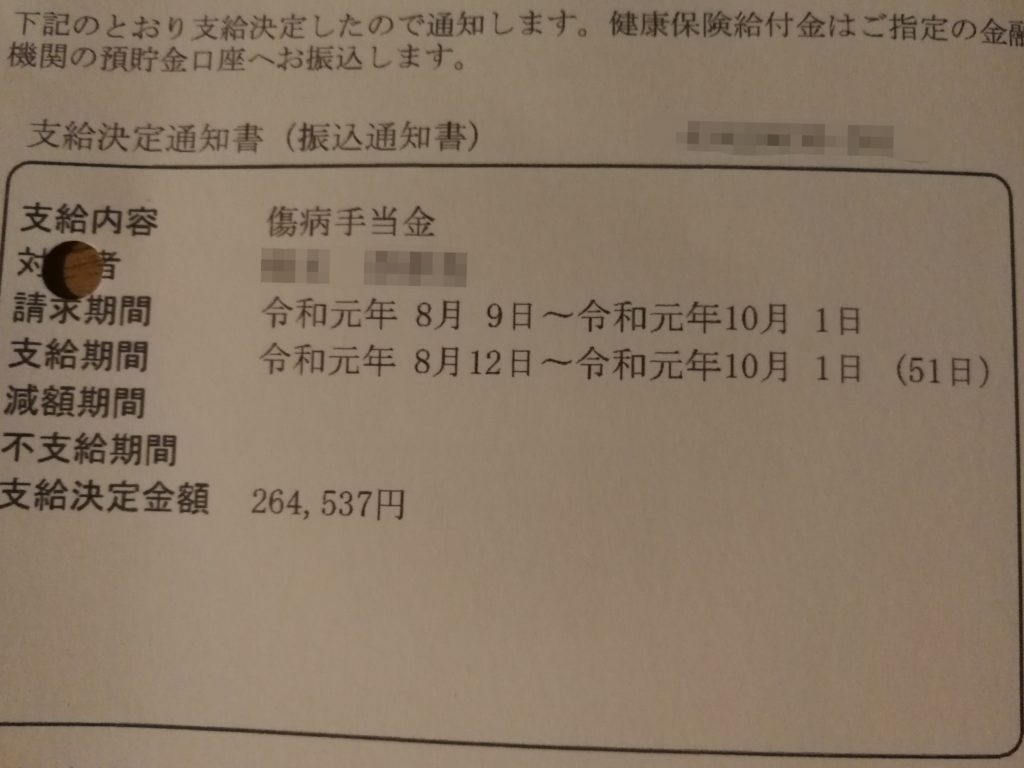 傷病手当金