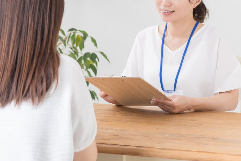 面談